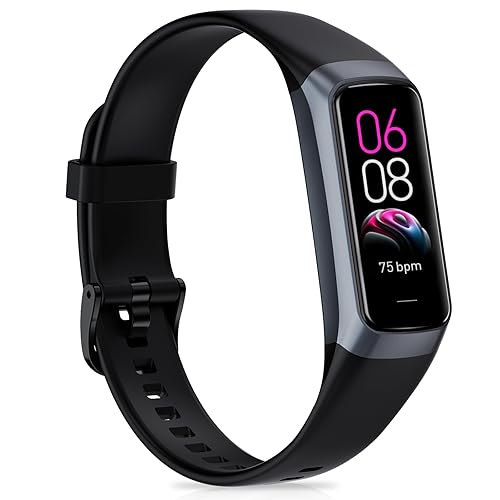 Fitness Tracker with 24/7Heart Rate, Blood Pressure, Sleep Tracking, Calorie,