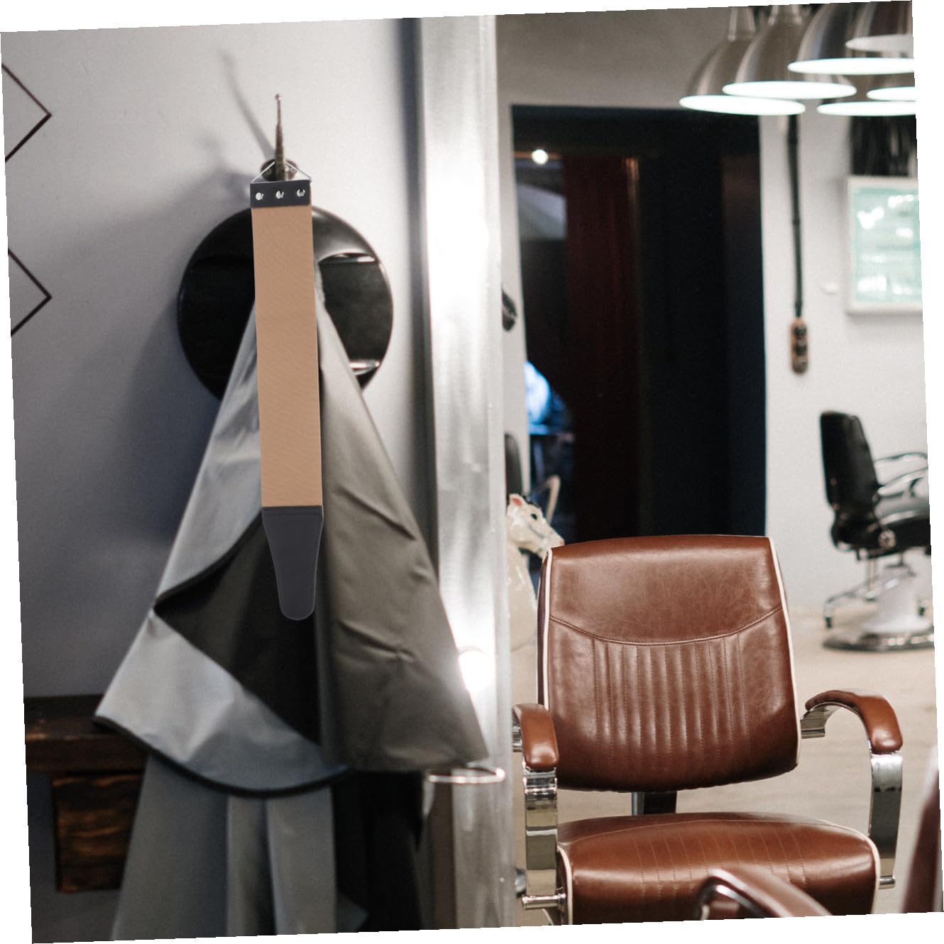 MAGICLULU 6 Pz Panno Di Rete Per Chignon Per Neri Cinturino in Pelle Per Affilare Coramella in Pelle Di Rasoio Strumento Per La Depilazione Semplice Tela Banda Del