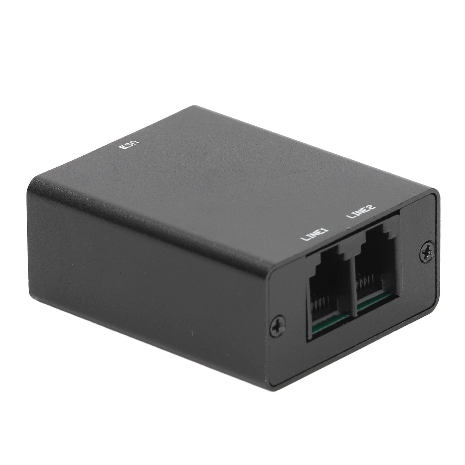 Yunseity Registratore Telefonico, con Memoria Integrata da 32 GB, Mini Dispositivo di Registrazione Telefonica Automatica, per Tutti i Sistemi di Telefoni Analogici