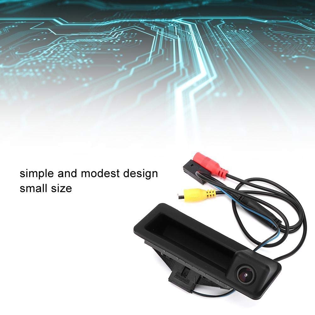 Cámara Trasera Marcha Atrás DC12V IP66 Mini Maletero del Coche manija Vista Posterior de Marcha atrás 170 Grados apropiado de la cámara for la Serie 3 E90 E91 E92 E93