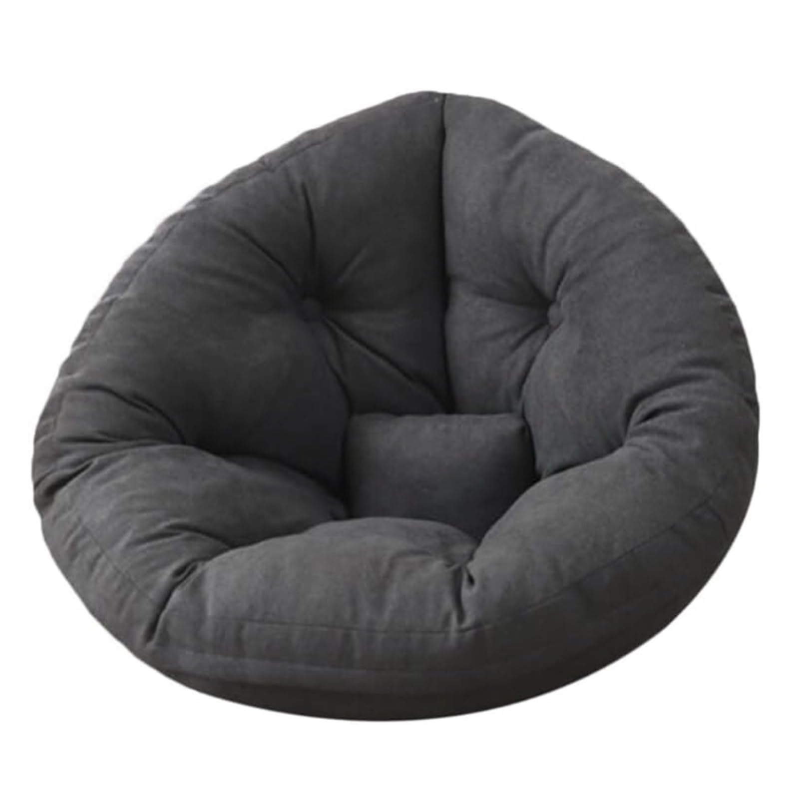 Puff Sofá Silla, Sillón Plegable Multifuncional Silla de Juego de Piso Plegable Cojín de Silla de Huevo Engrosado y Cómodo para Adultos y Niños (Color : 02, Size : 180x90cm)