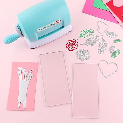 Miniatura 4 de Máquinas de troquelado para manualidades, máquina de estampado de troquelado de bricolaje, tarjetas de papel, manualidades, álbumes de recortes,