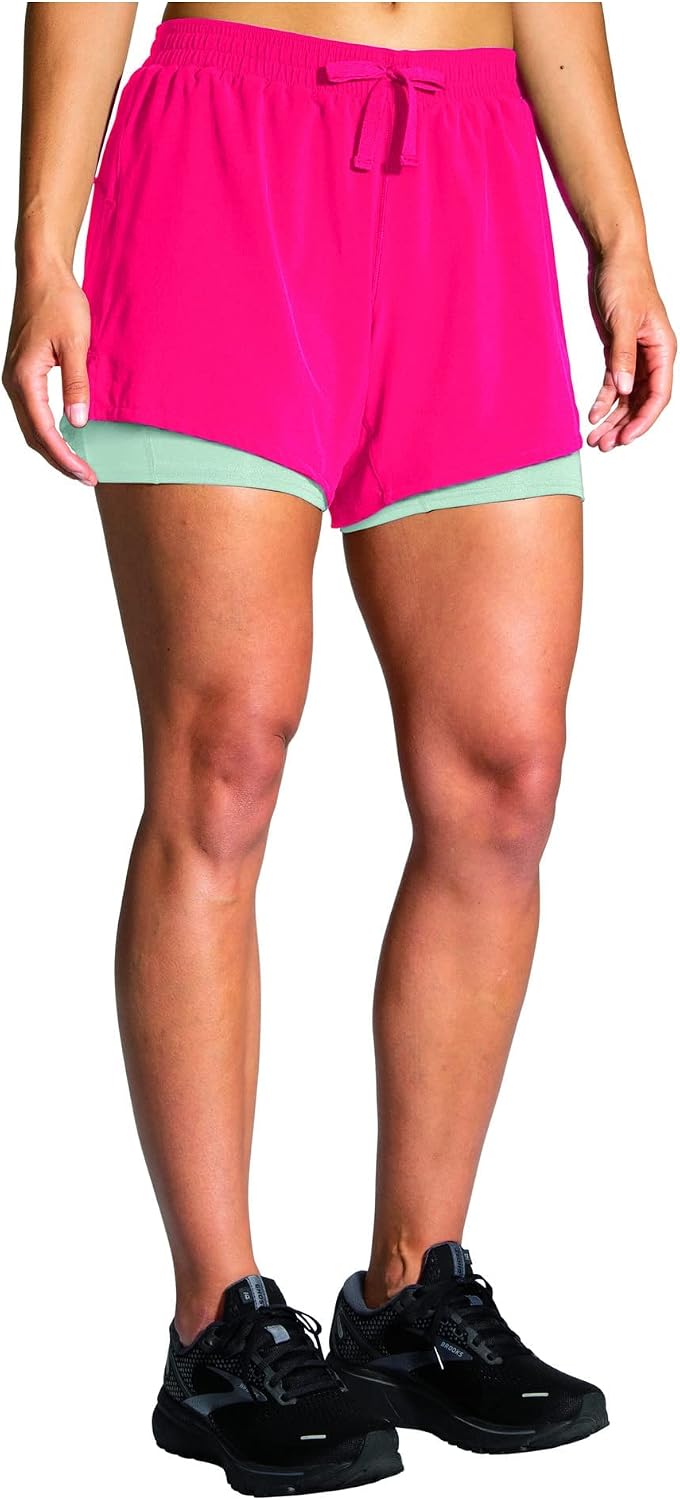 Brooks Moment 5" 2-in-1 Shorts
