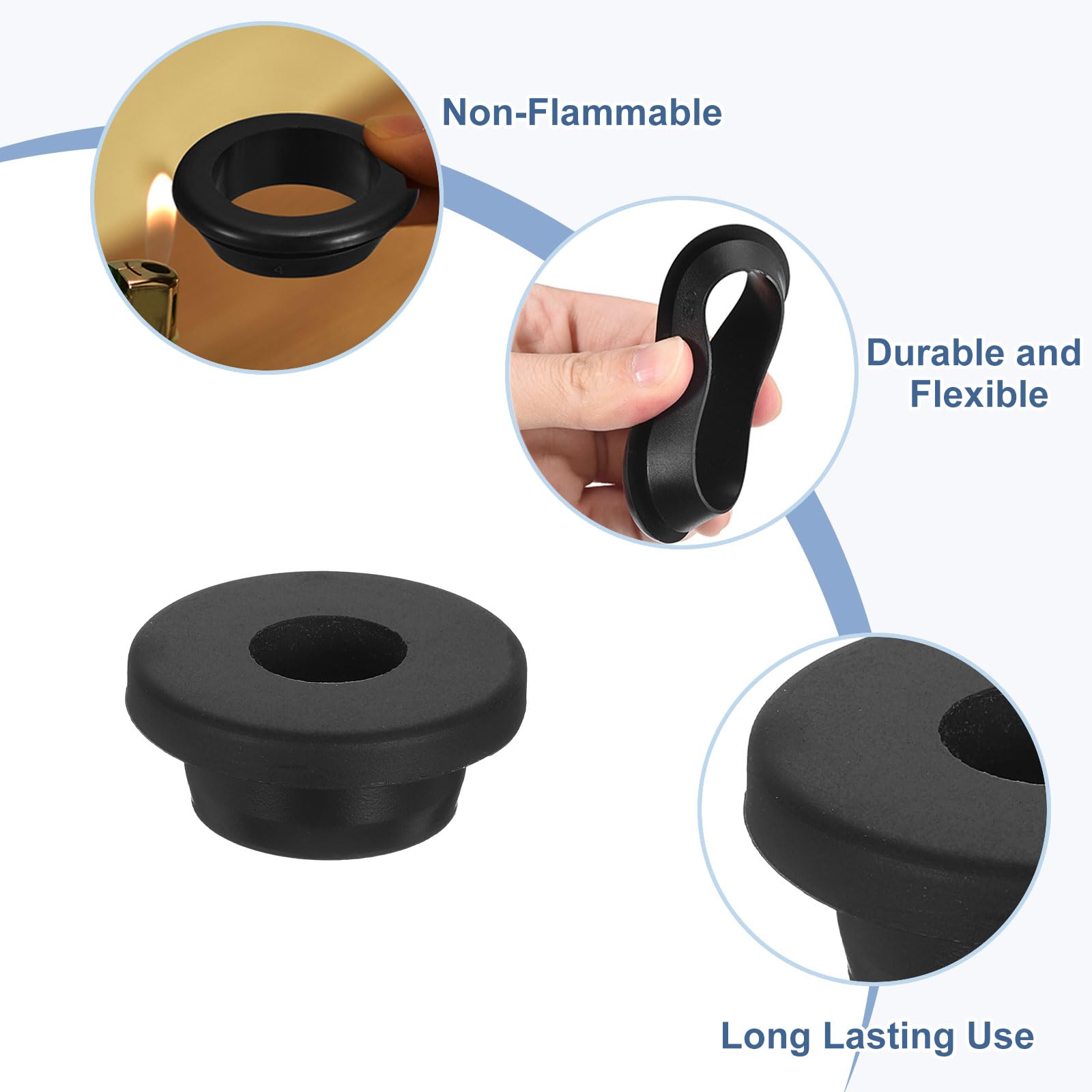 Sourcing Ap 100set Groets Kit Etal Eyelets 4.5 3/16" Hole Tiny Groet For Shoes Clothes