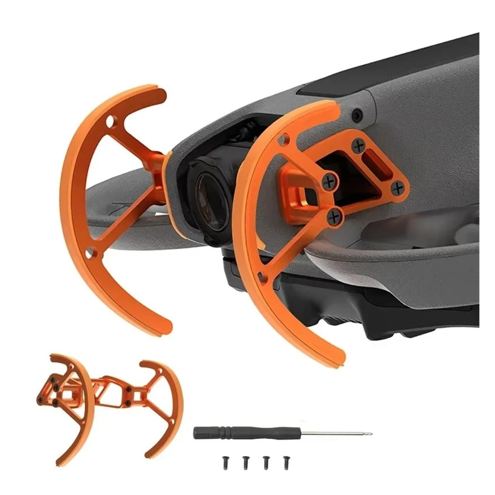 Barra anticolisión para lente de dron adecuada para lente de protección Avata 2, accesorios de dron a prueba de impactos