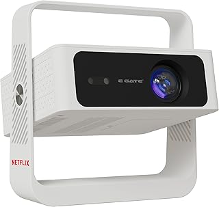 E Gate Atom 4X Air, The Complete Projector with 1080P &amp; 4K Support | Auto Focus + Auto Keystone + Obstacle Avoid | 400 IS...
