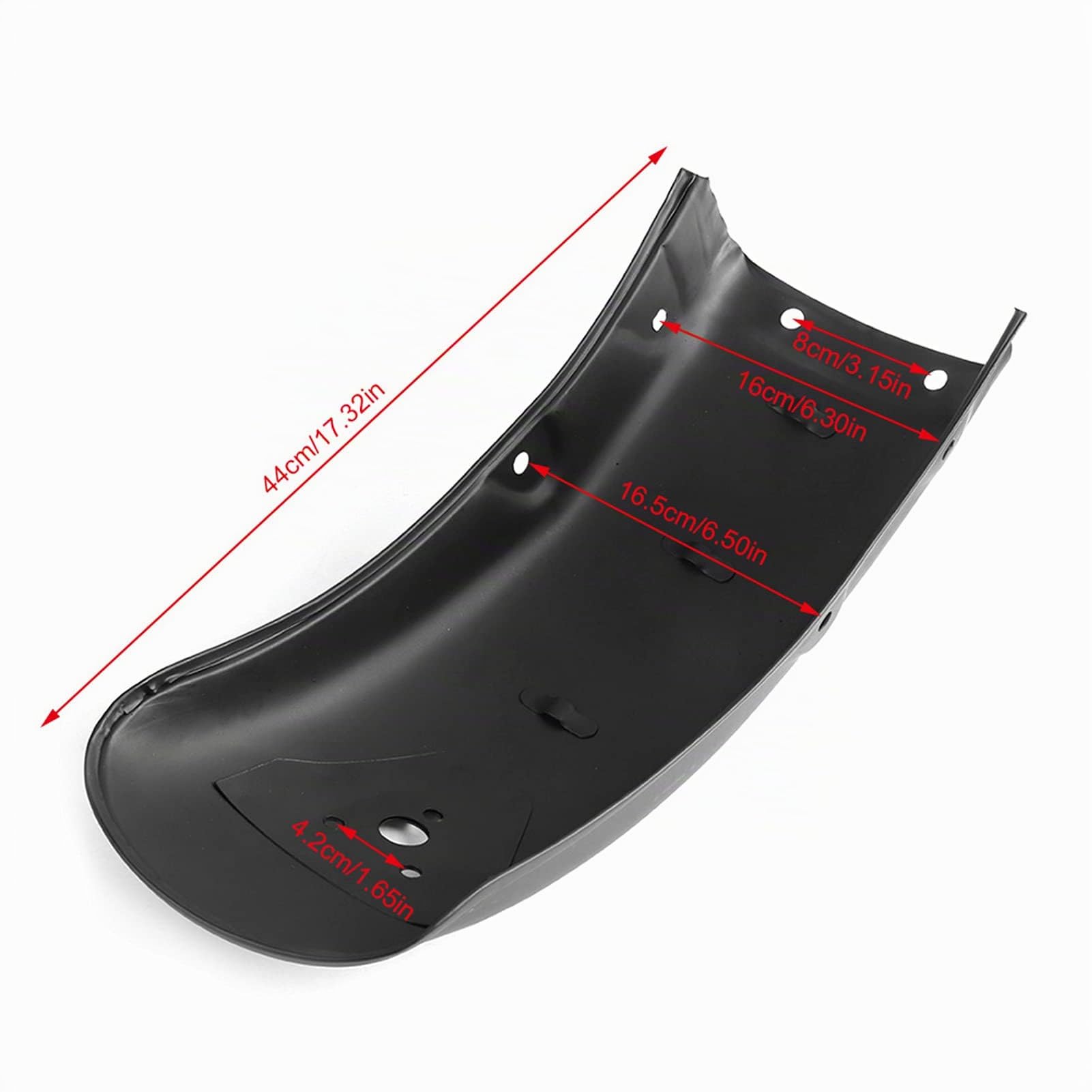 Garde-Boue de Pneu Arrière de Moto Garde-Boue de Roue de en Métal adapté pour Virago 250 Virago 535 750, 1100Fit pour Moto Chopper Cruisers