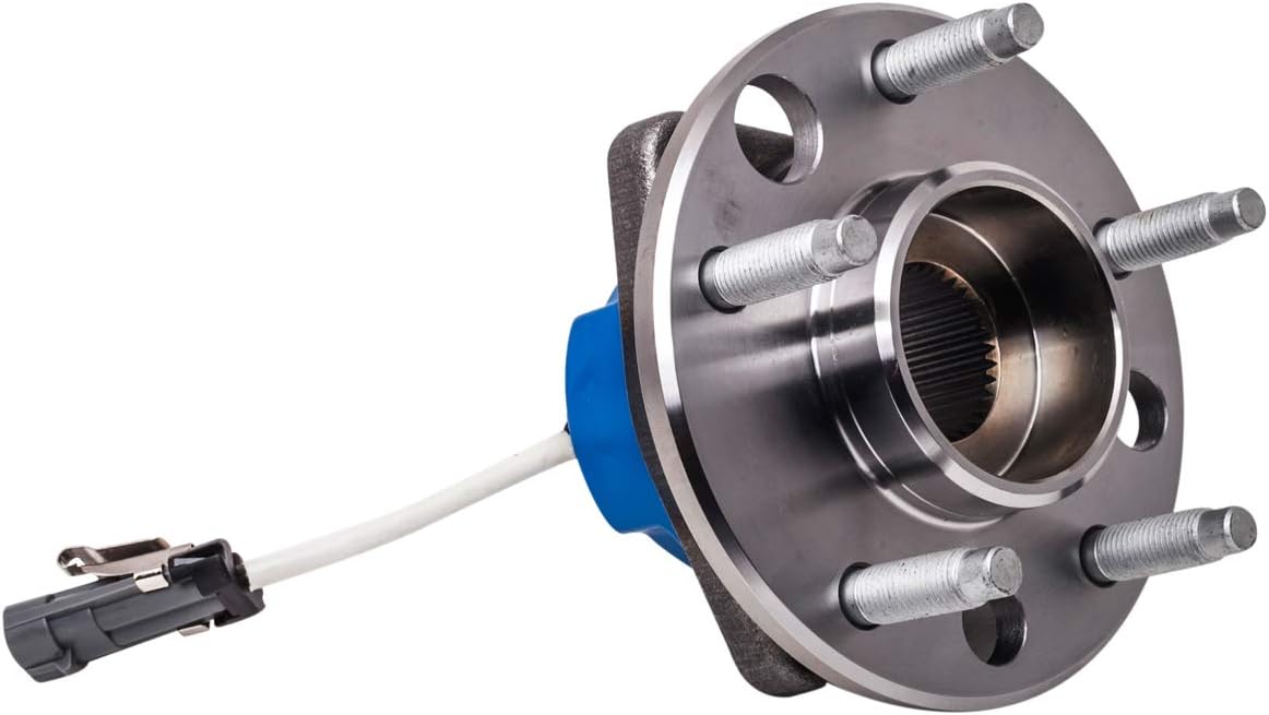 AUQDD 513121 (5 Lug W/ABS) Front Wheel Hub and Bearing Assembly Compatible With Bu-ick Allure Century LaCrosse LeSabre Park Avenue Olds Aurora Pontiac Bonnevile Chevy Impala