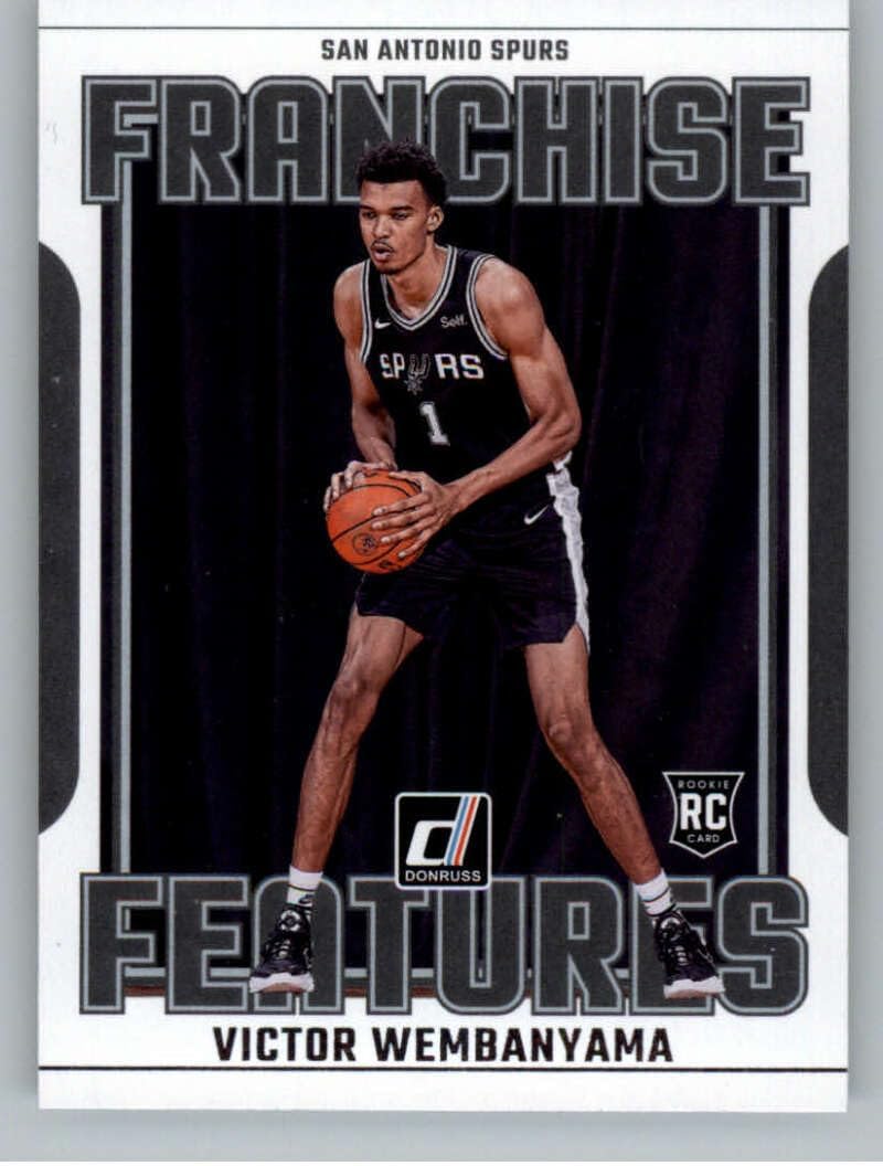 2023-24 Donruss Franchise Features #29 Victor Wembanyama San Antonio Spurs Official NBA Basketball Card in Raw (NM or Better) Condition