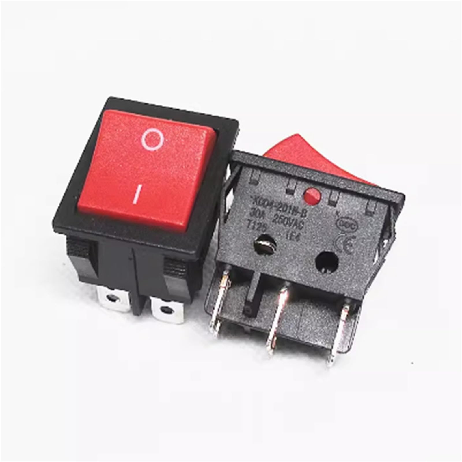 Interruptor KCD4 de alta resistencia 30A con luz piloto para paneles de control 2