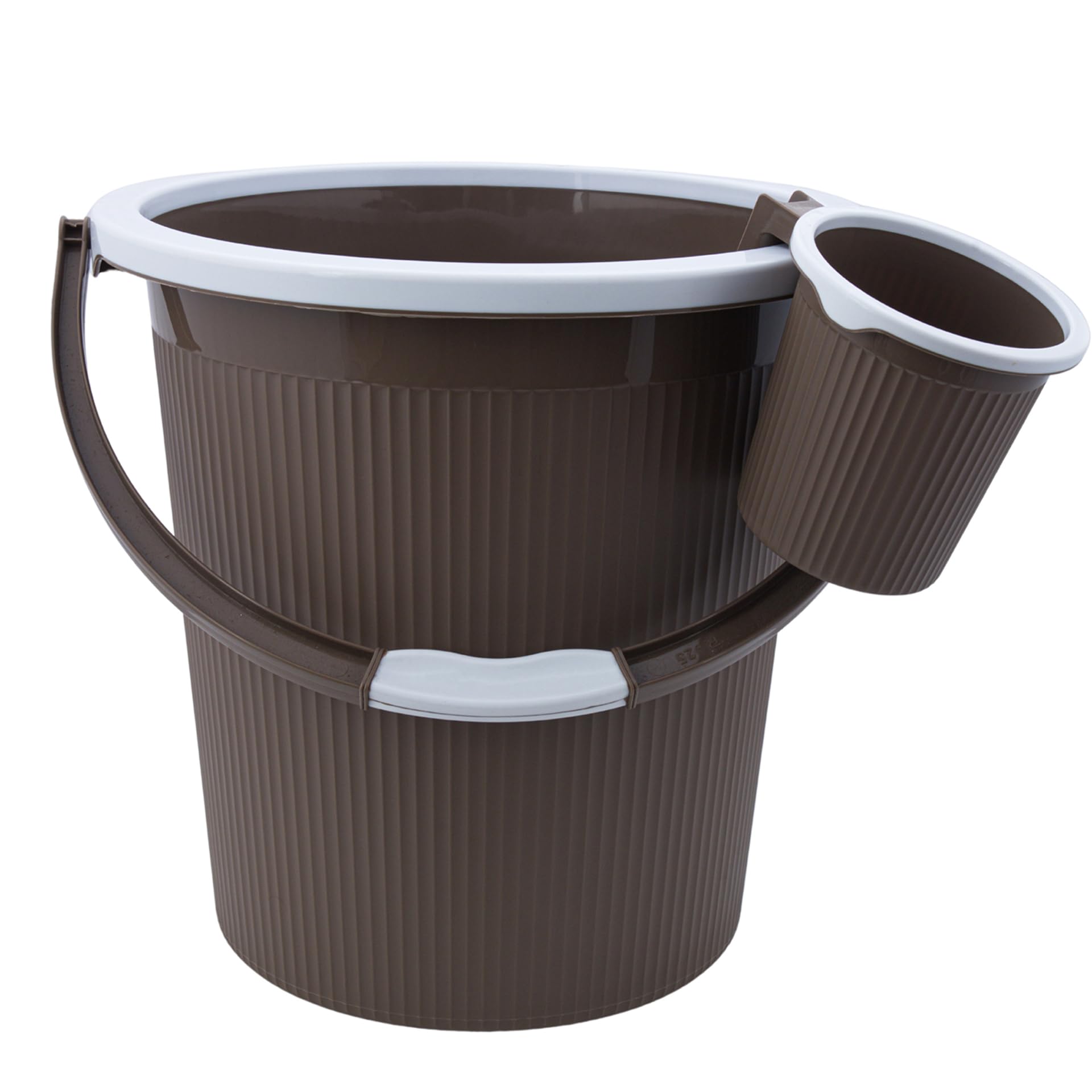 See full amazon price history chart for Dhwani Enterprise Plastic Round Double Moulded Unbreakable 25 LTR Bucket + 1.5 LTR Mug Bathroom Set (Dark Brown) Dhwani Enterprise Plastic Round Double Moulded Unbreakable 25 LTR Bucket + 1.5 LTR Mug Bathroom Set (Dark Brown) (B0DDJH5BFV) Amazon Price History, Amazon Price Tracker