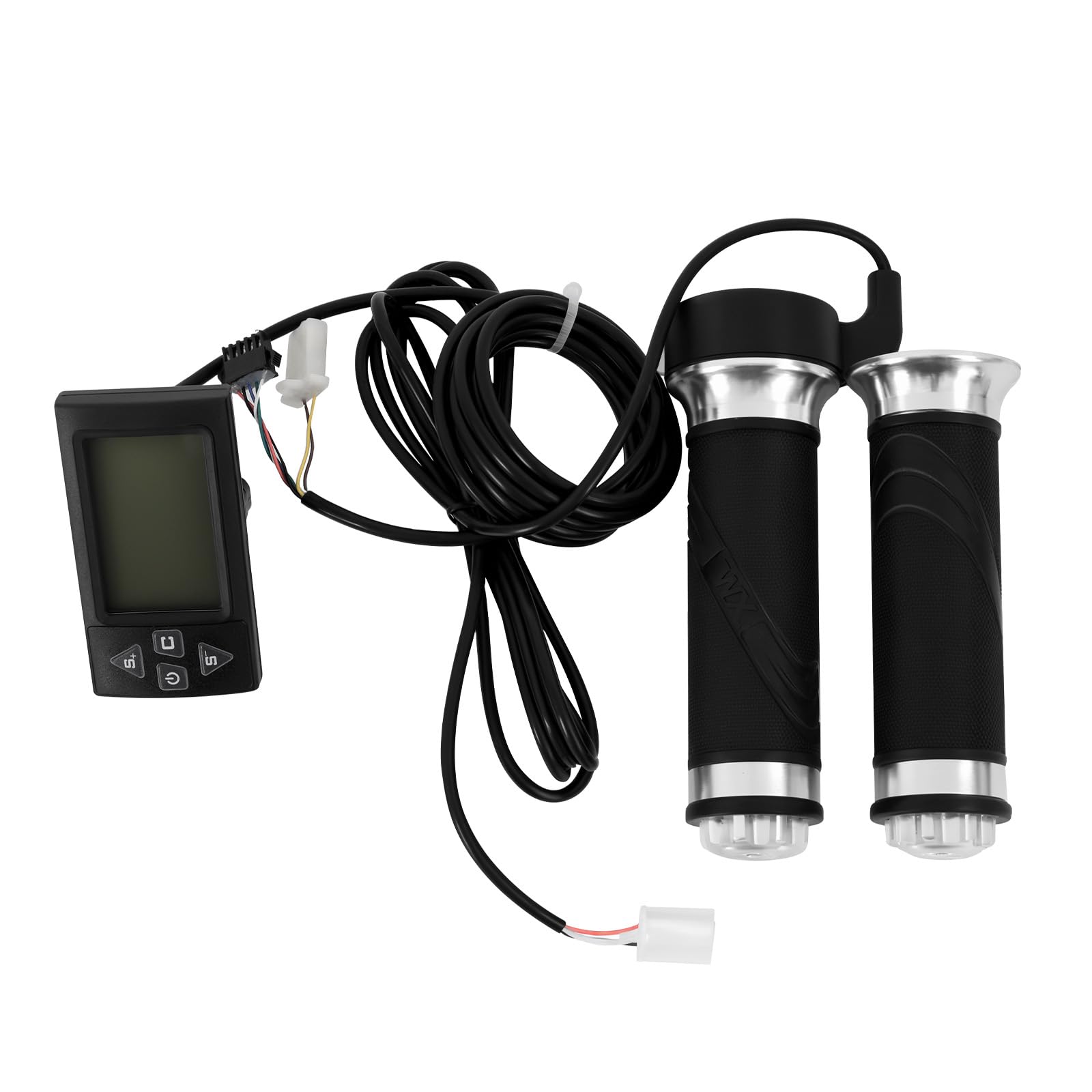 Kit de conversión para bicicletas eléctricas con pantalla LCD, bicicleta eléctrica de 26 pulgadas 48 V 1000 W Kit de conversión para bicicletas eléctricas, motor central para bicicletas eléctricas