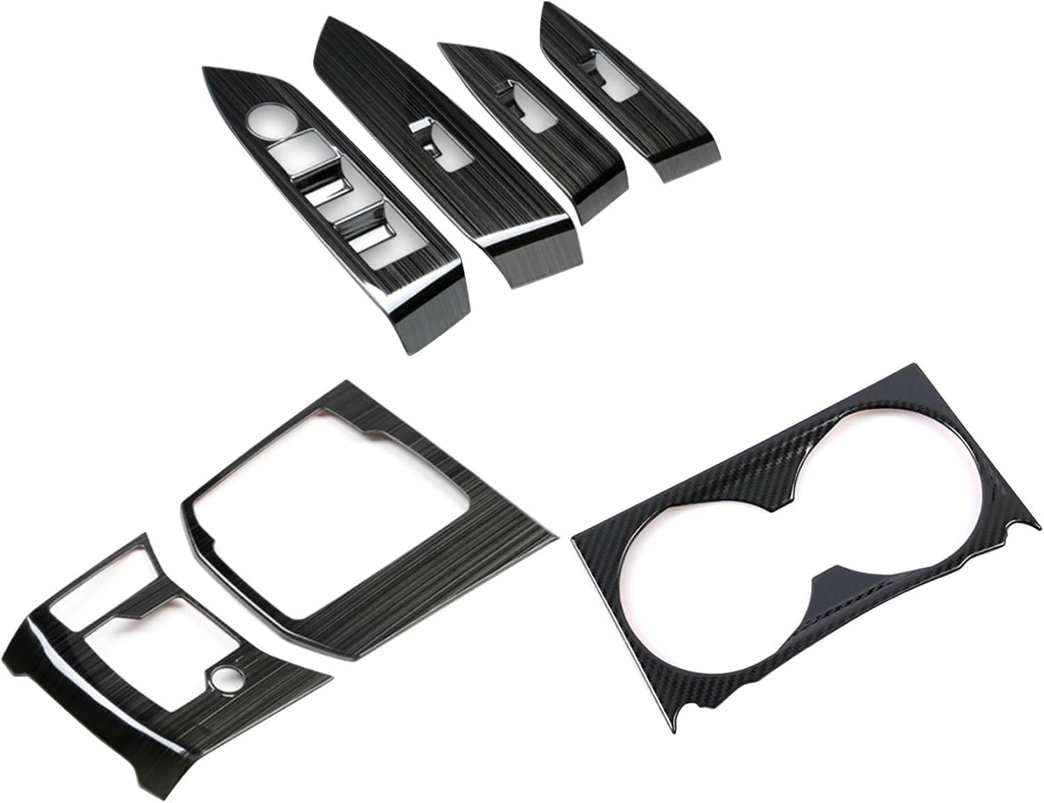 for Mazda Cx-5 Cx5 2017 2018 2019 Car Gearbox Window Switch Panel Set Adjust Cover Trim Sticker Strip LHD