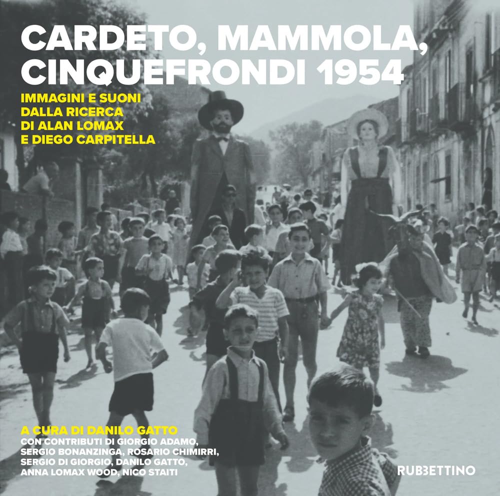 Livre ethnomusicologie Cardeto Mammola Cinquefrondi 1954 Alan Lomax