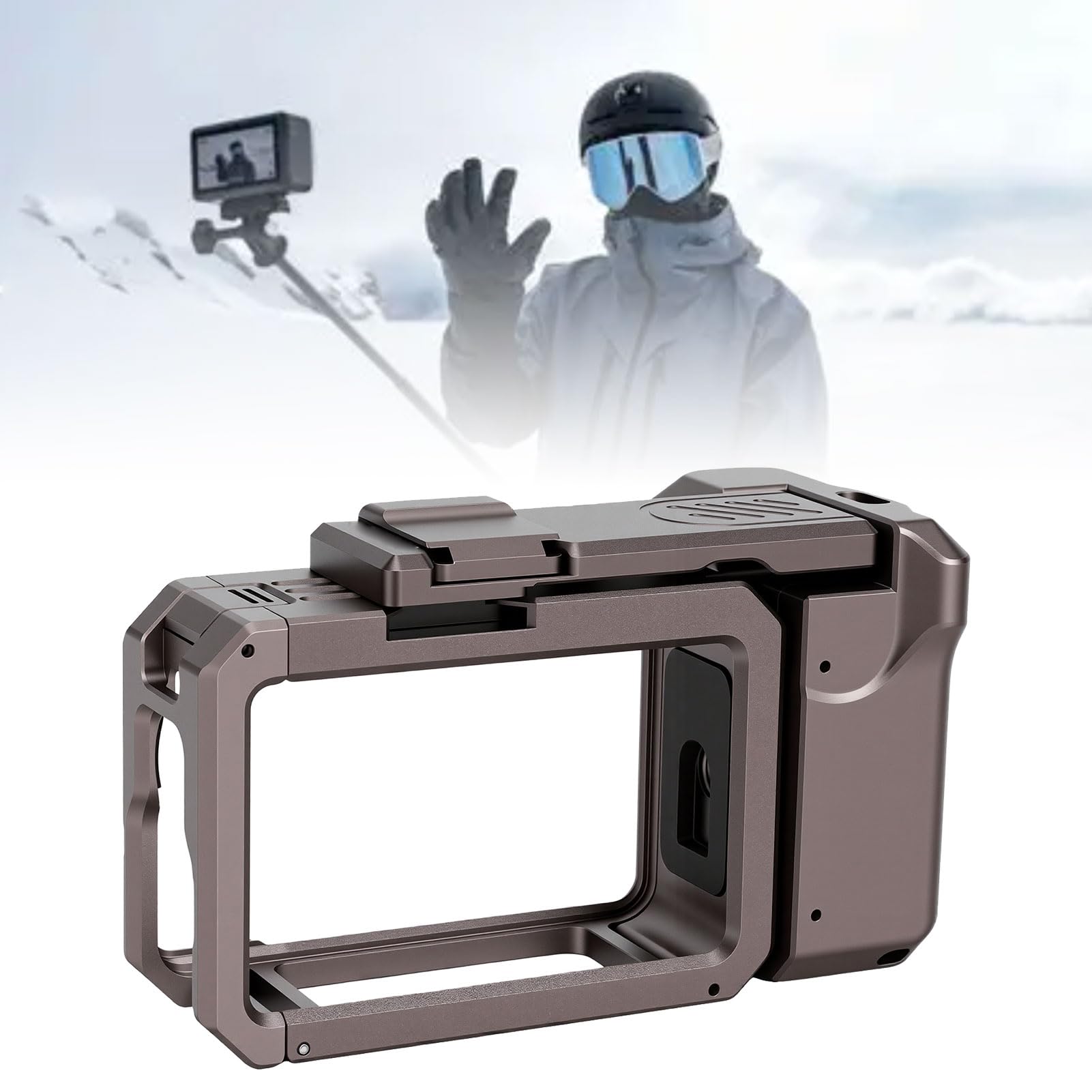 CCYLEZ Action 6 Camera Grip Kit, Lega di Alluminio Design