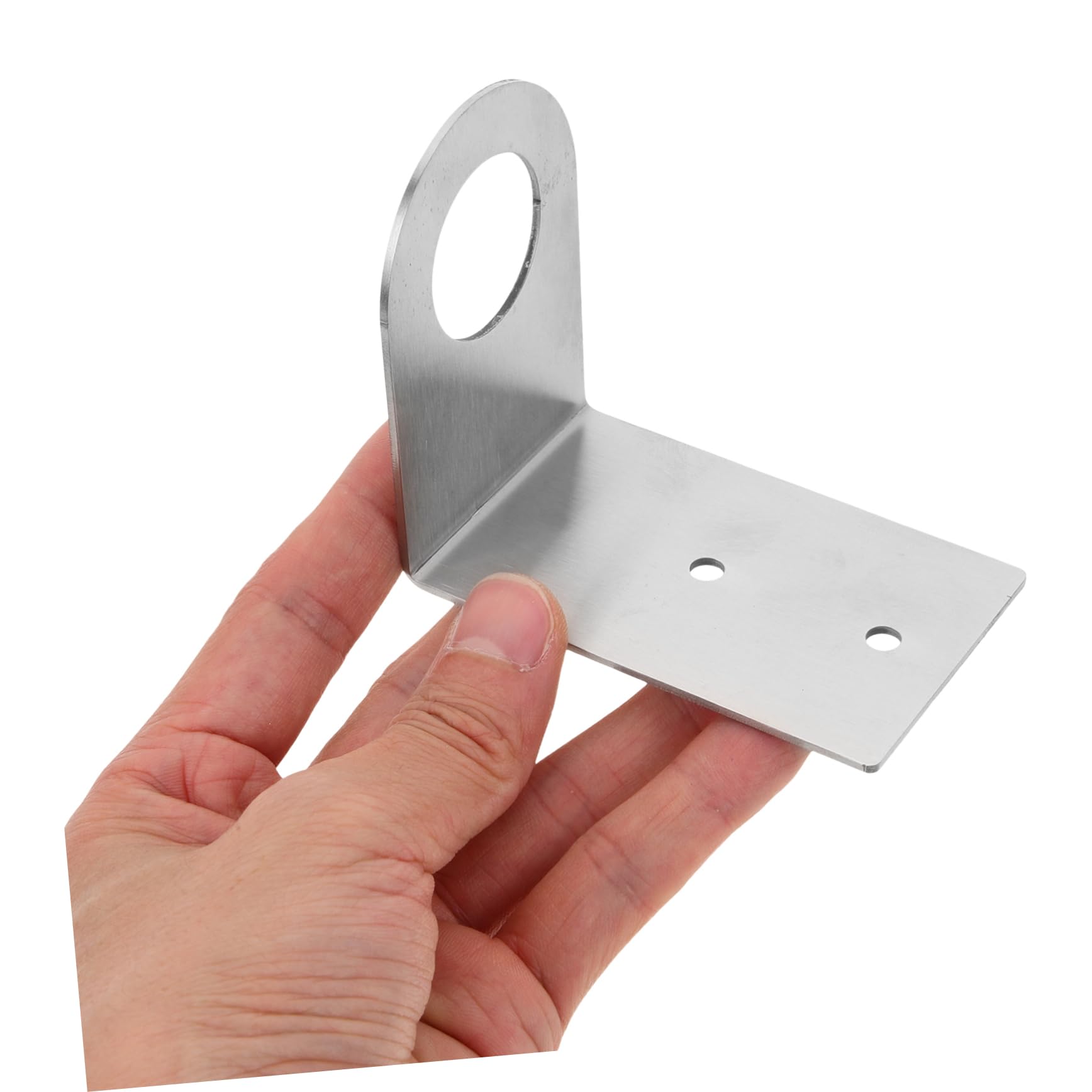 RORPOIR Punch Bathroom Soap Dispenser Holder Wall-Mounted Stainless Steel Rack for Easy Installation Compatible Shower Gel Hand Soap Bottles Elegant Design for Modern Decor