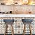Orainege Tiles Contact Paper Kitchen Backsplash Wallpaper Peel and Stick Self Adhesive Waterproof Contact Paper for Countertop Cabinets Bathroom Shelf Drawers Removable 16inx118.1in
