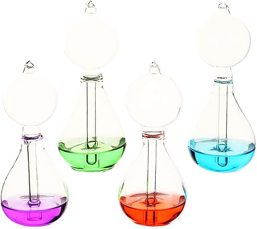 4 piezas de caldera de mano de pensamiento de oficina, juguete de transferencia de energía de ciencia de vidrio, experimento científico para niños,