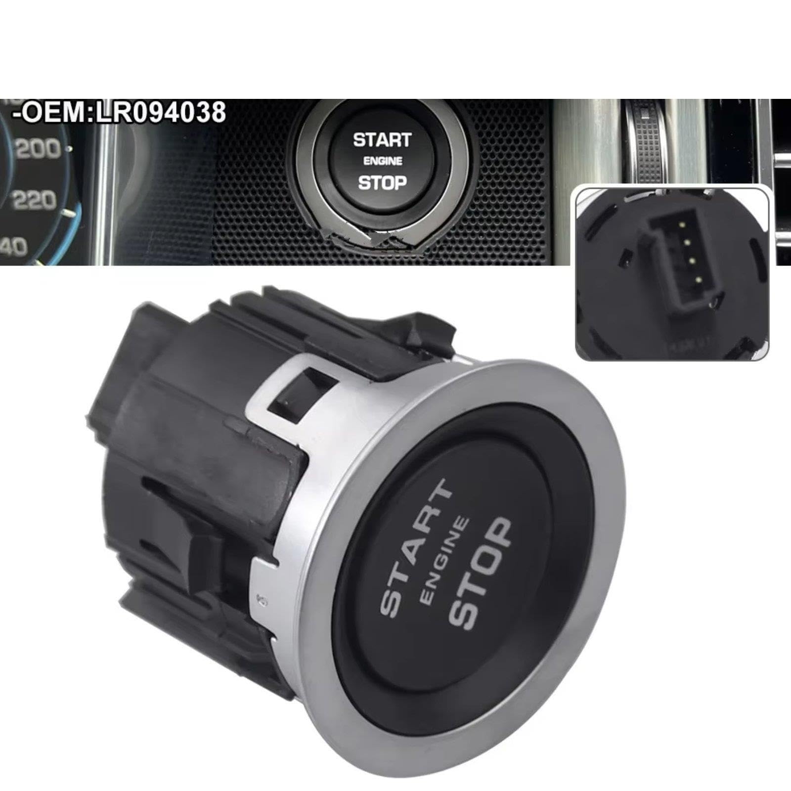 Bouton Poussoir Start Stop Pour Discovery Sport 2015-2019