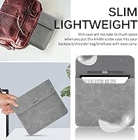 Vista 5 de Miimall Funda compatible con Kindle Scribe 2022, de cuero de alta calidad, funda protectora de cuero para Kindle Scribe de 10.2 pulgadas