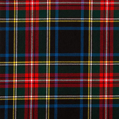 Barcelonetta | Cotton Flannel Fabric | 100% Cotton | 60 Inch Wide | Face Mask, Quilting, Blanket, Sewing, PJ, Shirt | Cloth, Solid (Modern Stewart Tartan, 2 Yard)