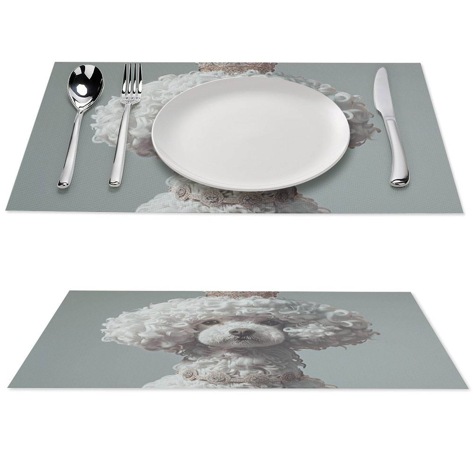 Set de table anti-tache lavable pour éliminer les corvées de nappes sales en cuisine