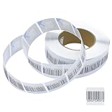 Etykieta zabezpieczająca przed kradzieżą do sprzedaży detalicznej, naklejka RF 8,2 MHz 40 × 40 mm kompatybilna z systemami RF EAS do butików i sklepów wielobranżowych (4000)