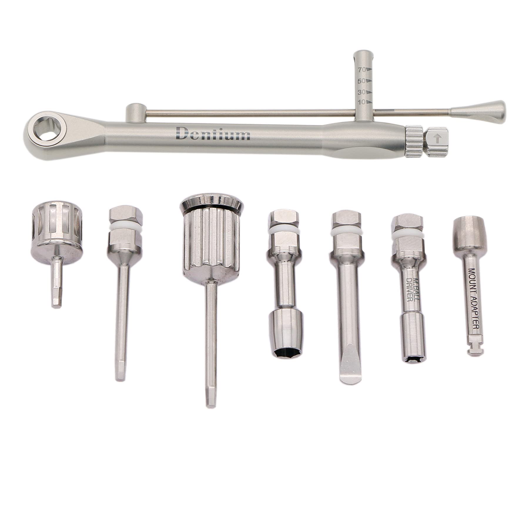 NC Implant Torque Wrench Ratchet kit Compatible All Major Implant Systems DENTIUM KITS