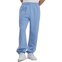 Urban Classics Tb6749-fluffy Sweatpants Pantaloni di Tuta, Blu Polvere