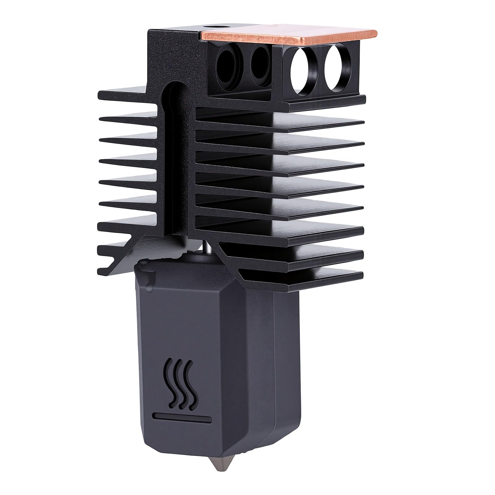 Garosa Hochfließendes Hotend-Kit mit Düse aus Gehärtetem Stahl für Snapmaker U1 3D-Drucker, 0,4 Mm, 4-teilig, Effiziente Extrusion
