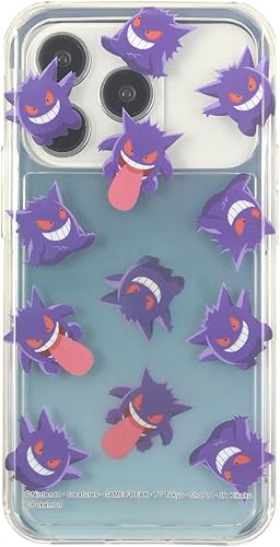 Gourmandise Pokemon Showcase + Case for iPhone 1414 Pro 1313 Pro 1212 Pro (6.1 inch) Gengar POKE-796B