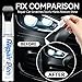 Touch-Up Paint Pen (Star White Tri-Coat, Color Code AZ) - Car Paint Scratch Repair, Quick & Easy Fix Solution, 2-in-1 Scratch Repair Pen for Paint Scratch Restoration (Race Red(PQ))