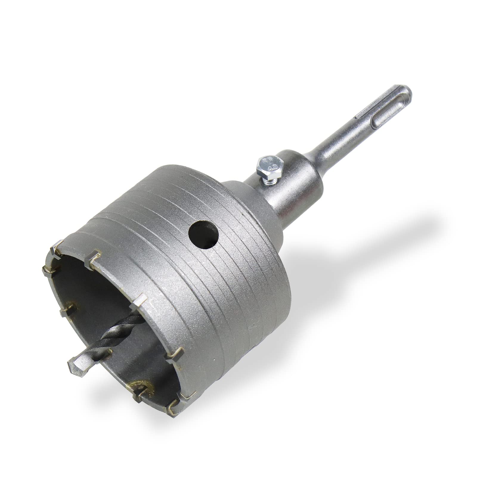 CCLIFE Bohrkrone 50-100 mm steckdosenbohrer beton mit SDS plus Adapter Bohrkrone Steckdose für Mauerwerk und Beton