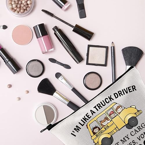 Miniatura 5 de TSOTMO Novedad Conductor de autobús escolar Regalo de conductor de autobús Cosméticos Bolsa de agradecimiento Regalo de jubilación para conductor de