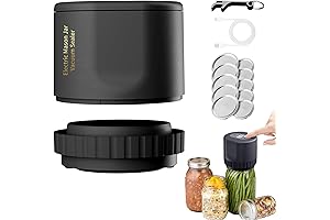 Everjar - Electric Cordless Vp06 Plus Mason Jar Vacuum Sealer Kit