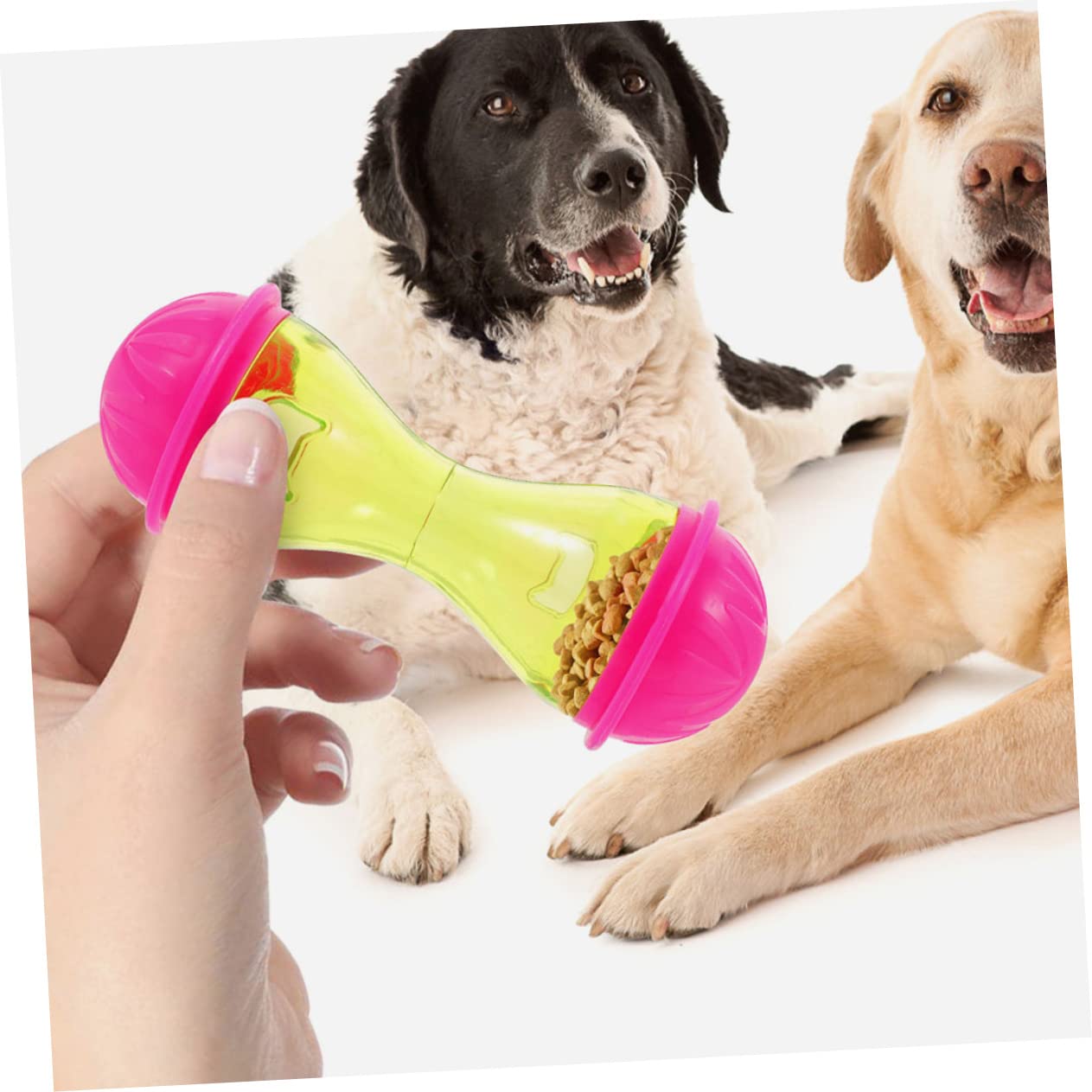 Sosoport 10pezzi Dispenser Di Snack Per Cani e Gatti Gioco Interattivo Premium Design Forma Di Osso e Facile Da Usare e Resistente Adatto Per Cani e Gatti Di Piccole e Medie