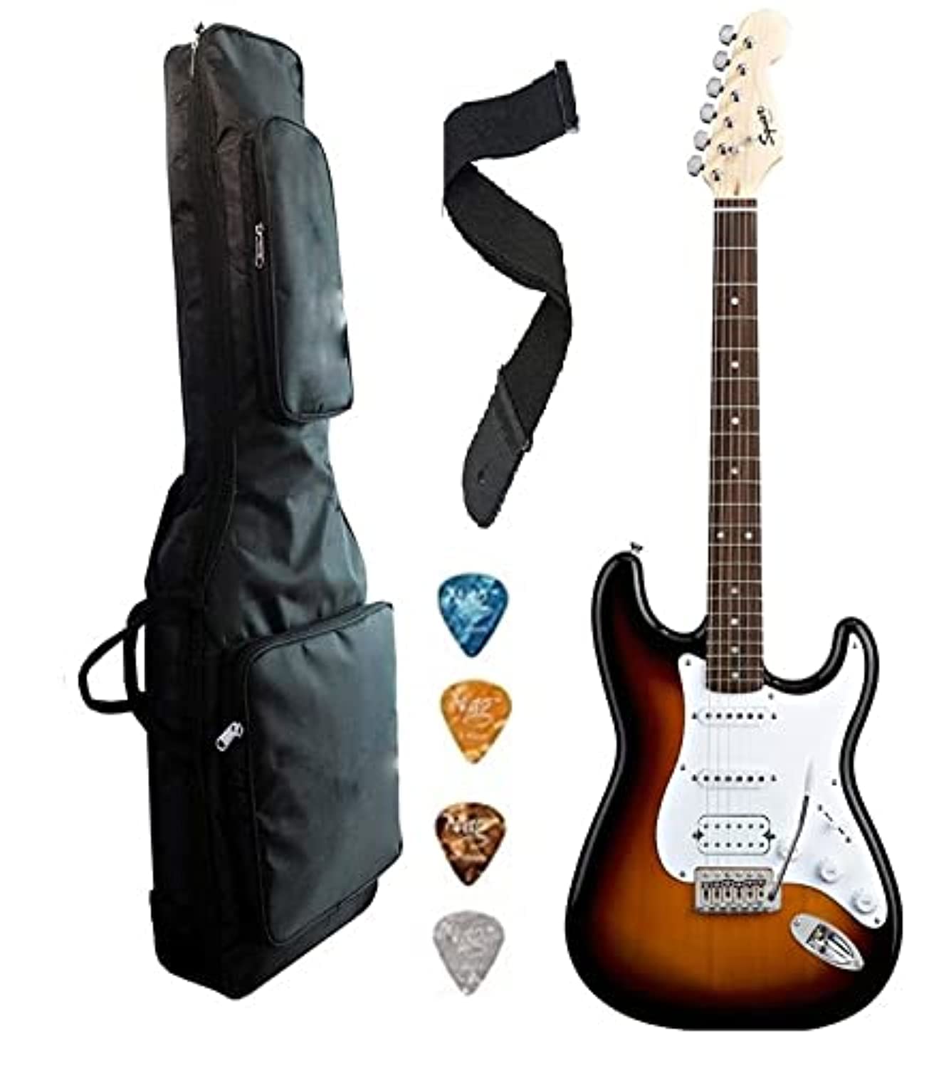 Fender Squier Sonic Stratocaster Electric Guitar 6-Strings Right