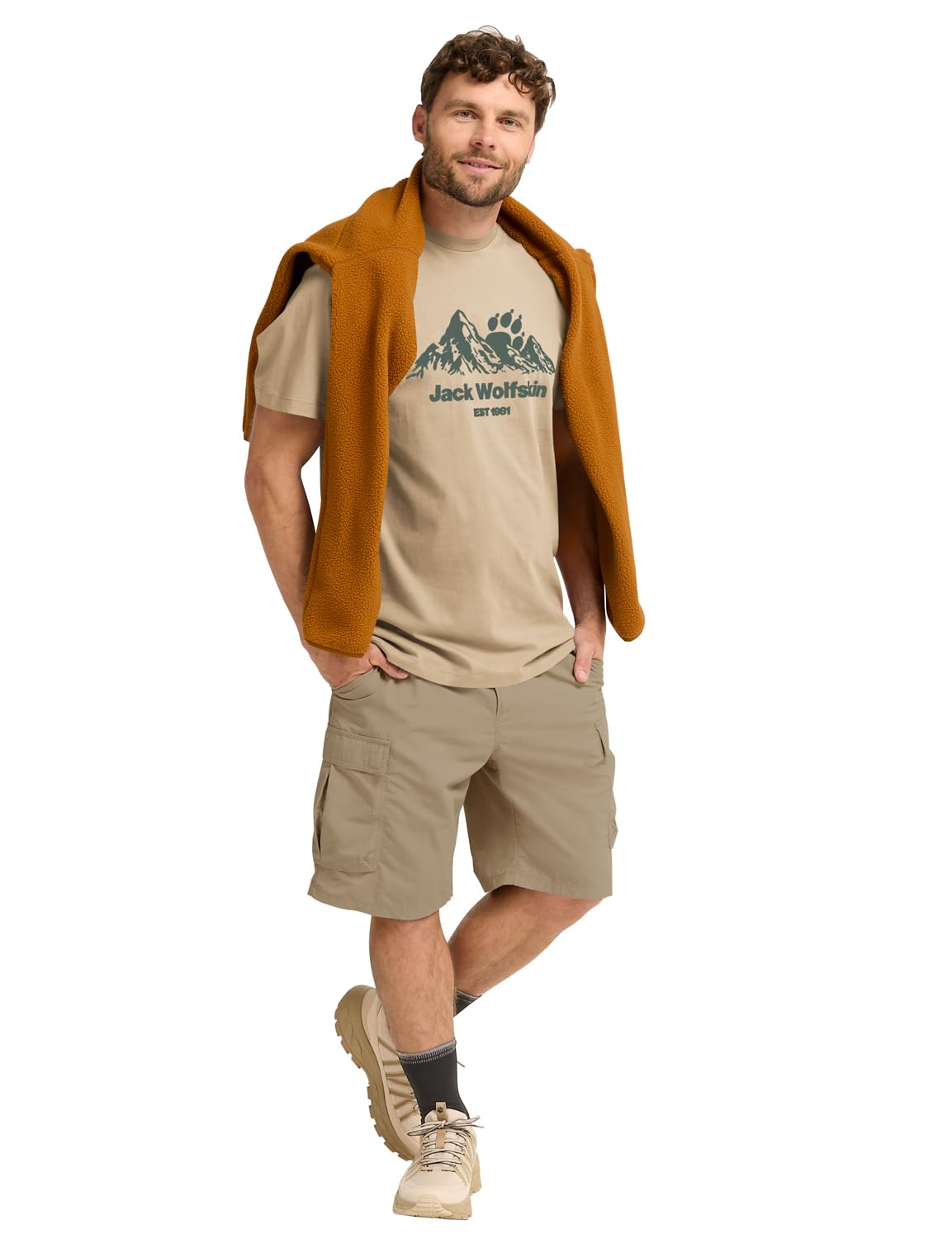 Jack Wolfskin Koszulka Mężczyźni Carefree T M
