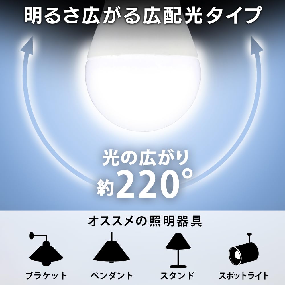 Amazon | 【E17】アイリスオーヤマ LED電球 25W形相当 昼白色 口金直径
