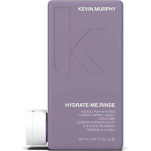 KEVIN.MURPHY HYDRATE-ME.RINSE - Moisturising Conditioner - For Normal & Dry Hair - Hair Repair - Colour Safe Conditioner - With Antioxidant Blend & Kakadu Plum - 250 mL / 8.4 fl oz
