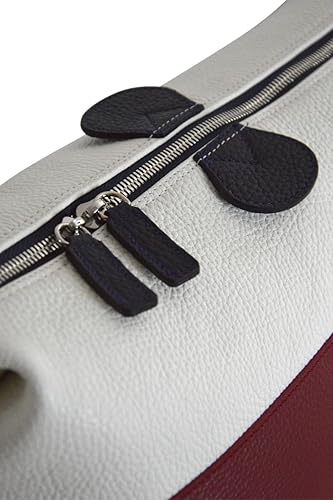 Miniatura 6 de Leather Luxury Sport Beauty Case Toiletry Bag  Handmade to Order in Italy, Soft Pebble-Grain  Travel Accessories Pouch, Full Grain Leather