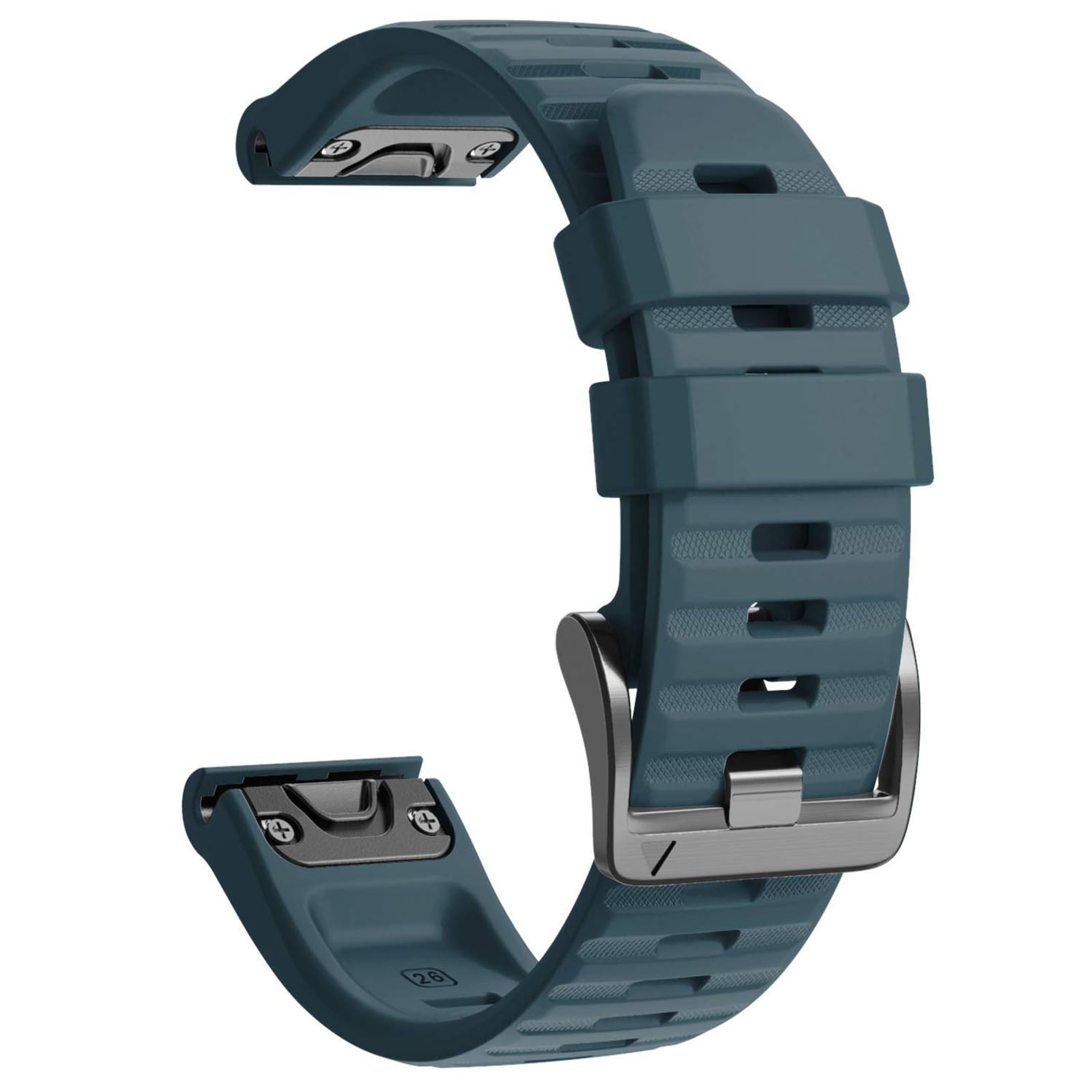 NotoCity Correa para Garmin fenix 6x/6x Pro, 26mm Correa para Garmin Fenix 5x/5x Plus/7x/7x Pro, Fenix 8/8 pro 51mm/3/3 HR Silicona Reemplazo Correas para, Quatix 7X, Epix Pro 51mm — view 13