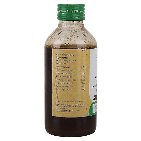 Vaidyaratnam Punarnavadi Kashayam 200 ml (Pack of 2) VPUNAKSH200ML_ALIDA