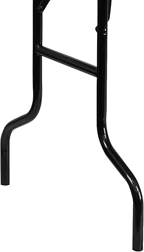 Miniatura 5 de Flash Furniture Mesa de banquete plegable rectangular de madera de 6 pies con parte superior con acabado transparente