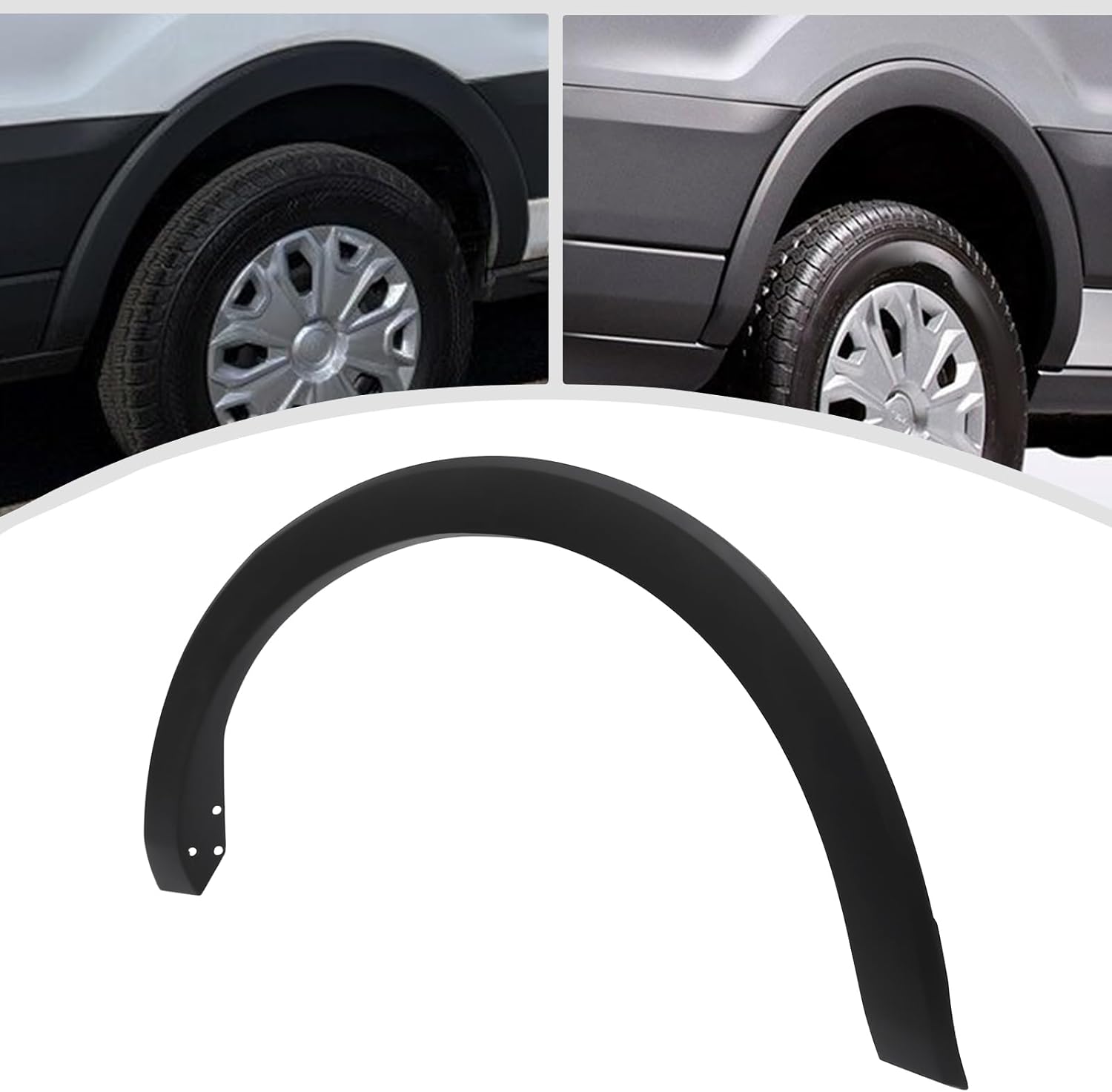 Rear Right Fender Trim, for Ford 2015-2022 Transit 150, 250, 350 Fender Flare Wheel Arch Molding Trim Splash Guard Accessories CK4Z61280K96AC