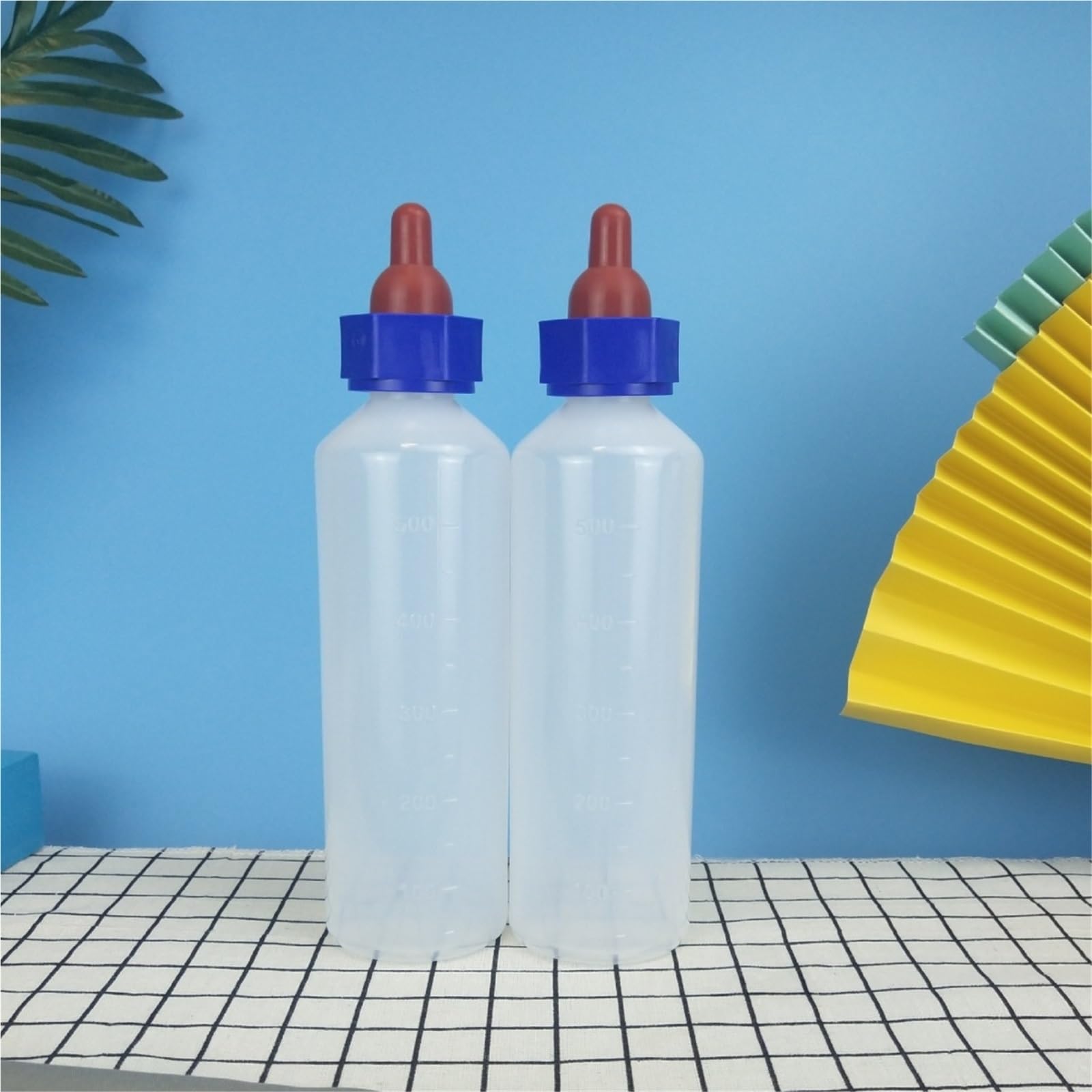 Biberon per agnelli, Biberon for agnello da 400-500 ml con capezzolo in silicone for vitelli | 500ml 1