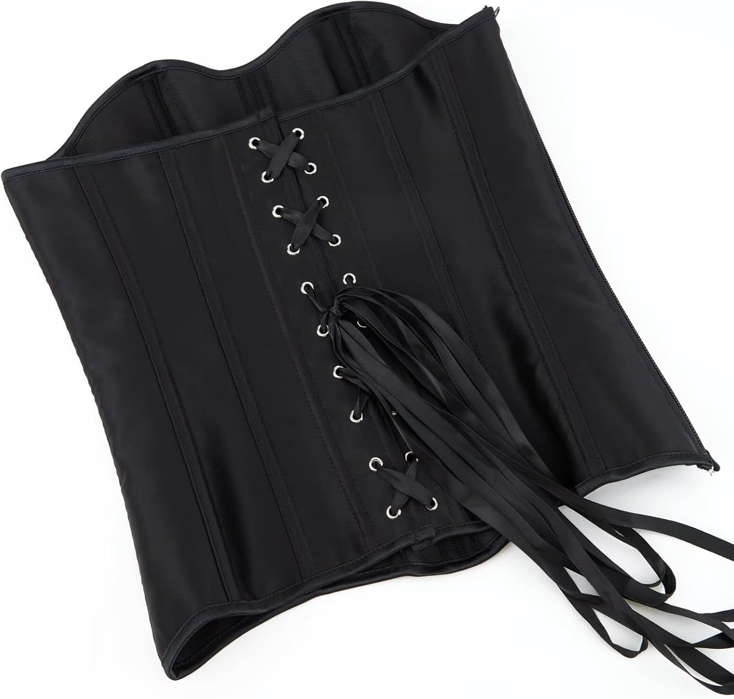 YMFFW Vintage Corset Tops for Women Princess Renaissance Shapewear Lingerie Elegant Lace up Costume Bustier - Image 6