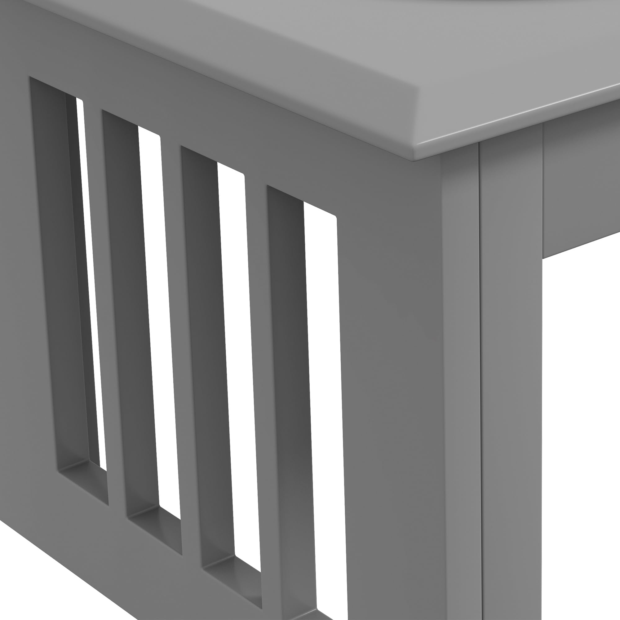 PawHut Cuencos elevados de acero inoxidable para perros con soporte para perros extra pequeños y pequeños, cuencos elevados para mascotas, alimentador de agua y alimentos, 58 x 31 x 25 cm, color gris