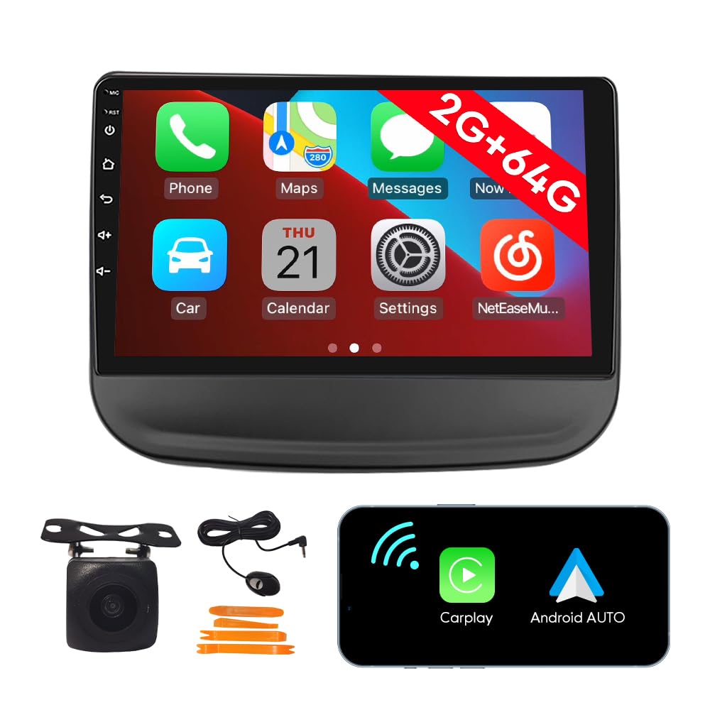 [2G 64G] Android Car Stereo FM Radio Carplay Android Auto 9