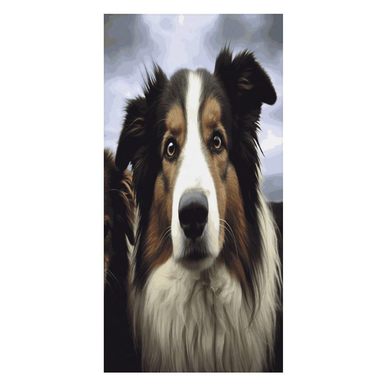 Adfgyerh Unisex Style Sheep Dog Bath Towels Beach Towel Lightweight Quick Dry, Bath Towel For Travel Sports Pool Swimming Bath Camping Yoga Adults160x80cm